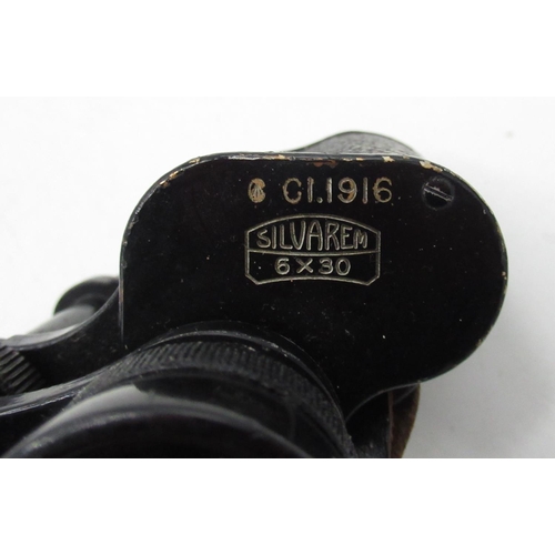 302 - Carl Zeiss Jena 6x30 Silvarem binoculars, serial no. C1.1916