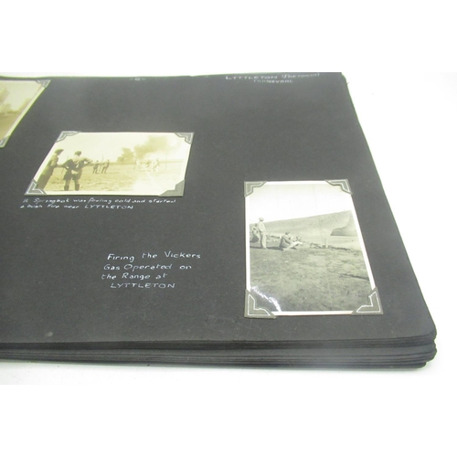 1202 - Photograph book containing photos taken by a RAF servicemen in South Africa, showing the Swatberg mo... 