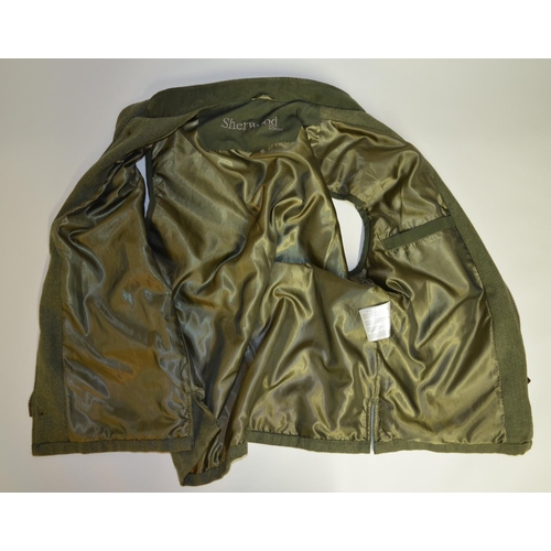 30 - Sherwood Forest Crichton tweed shooting waistcoat. Colour green, size medium.