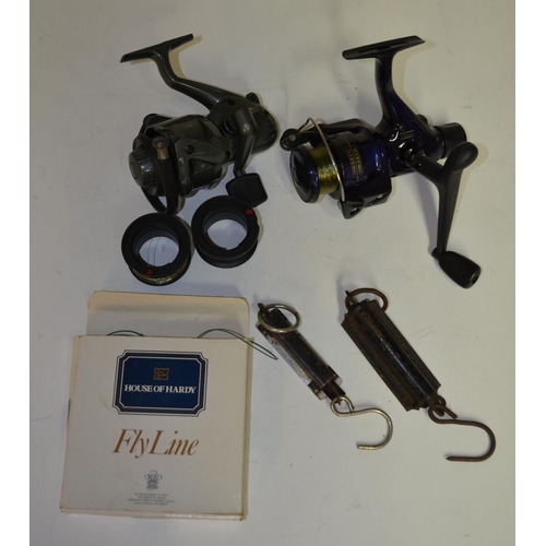 59 - 4 modern fly fishing reels, 3 metal Rimfly in working order (mechanisms would benefit from a clean a... 