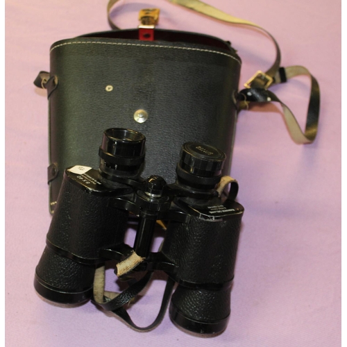 241 - A pair of Ranger Deluxe 8x40 binoculars with case.