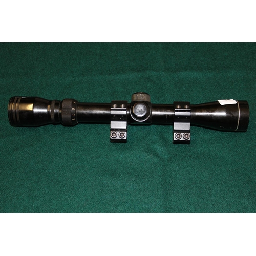 244 - Rifle scope with mounts 3-9x32wa