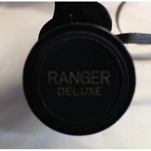 241 - A pair of Ranger Deluxe 8x40 binoculars with case.