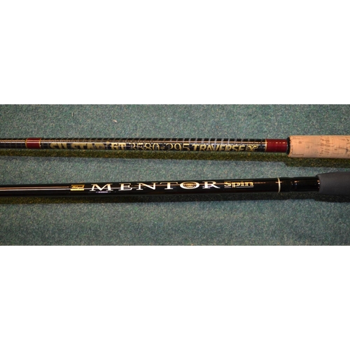 73 - 2 course/spinning rods in near mint condition:
A Shakespeare Mentor Spin 2.7m 2 piece rod with origi... 