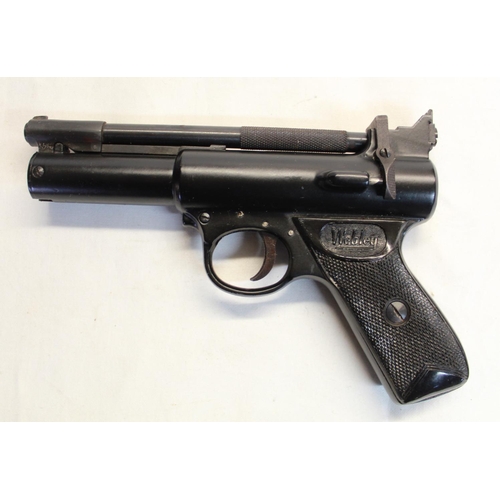 154 - Premier Mark II Webley .177 air pistol, in original box