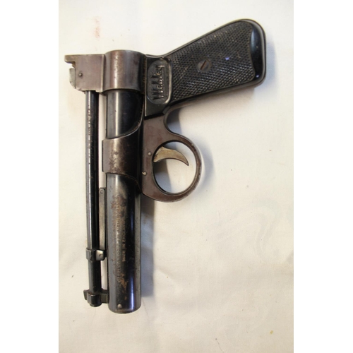 162 - Webley Junior .177 air pistol, in original box