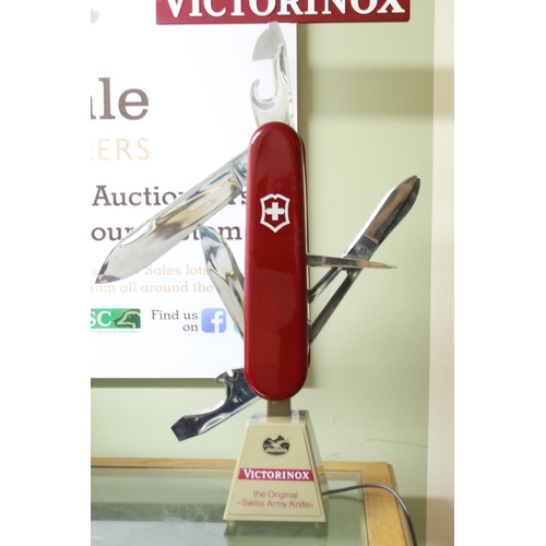 235 - Victorinox automaton advertisement pen knife, The Original Swiss Army Knife, in working order, overa... 