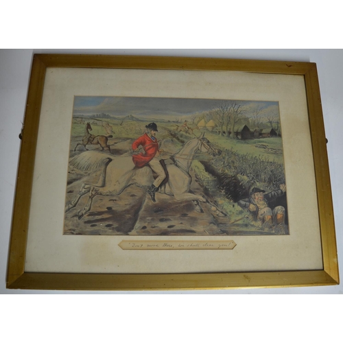 101 - A large framed print captioned 