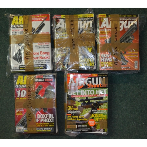 199 - An extensive collection of Airgun Shooter, Airgun World and Air Gunner magazine.