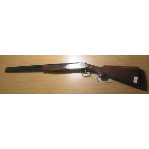 343 - Fabarm 12B over under ejector shotgun with 27 1/2 inch barrels, single trigger action and 14 inch pi... 