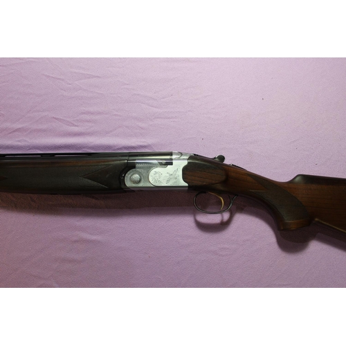 345 - Beretta MOD. S687 single trigger over and under ejector shotgun with 28