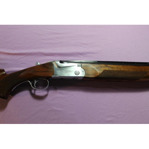 347 - SKB model 500 12B over and under selective single trigger ejector shotgun, with 30