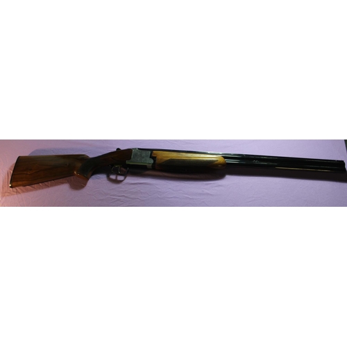 348 - Winchester 12B over and under ejector shotgun, 28