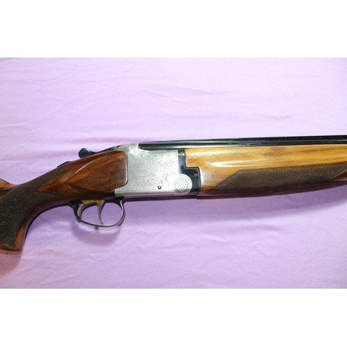 348 - Winchester 12B over and under ejector shotgun, 28