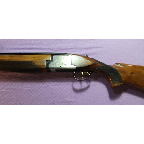 348 - Winchester 12B over and under ejector shotgun, 28