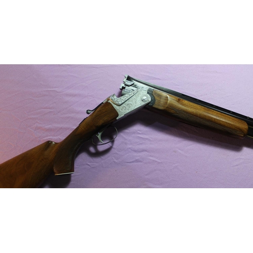 352 - SKB 12B over and under single selective trigger ejector shotgun, with 30