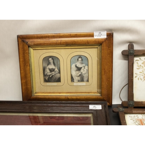 393 - Pair of early C20th prints 