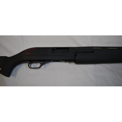 359 - A Winchester Super X 3 shot pump action 12 gauge single barrel shot gun. Serial No 12AZW18524. Barre... 