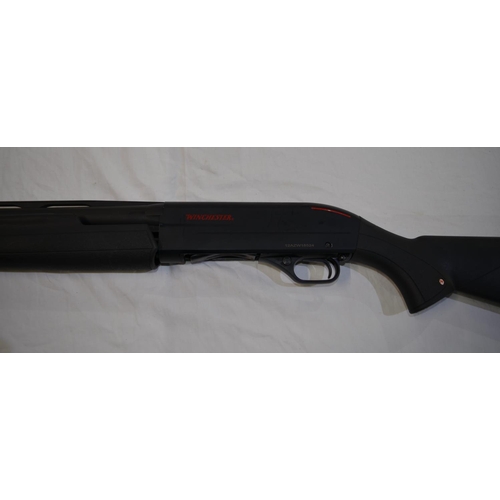 359 - A Winchester Super X 3 shot pump action 12 gauge single barrel shot gun. Serial No 12AZW18524. Barre... 