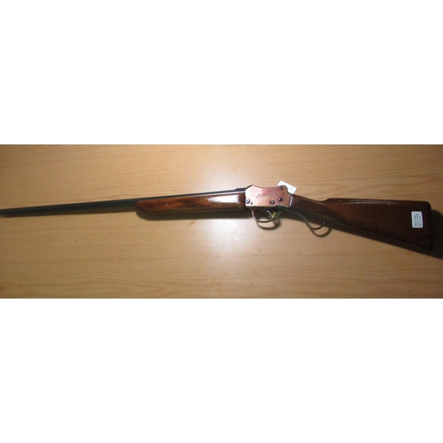 402 - 12B single barrel W.W. Greener GP under lever gun, with 31 1/4