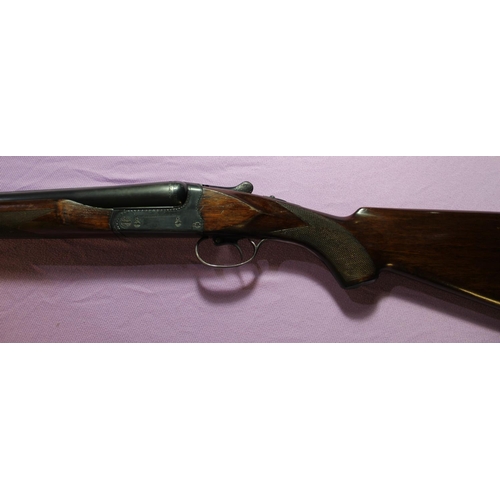 421 - Aya 12B side by side single selective trigger ejector shotgun, 28