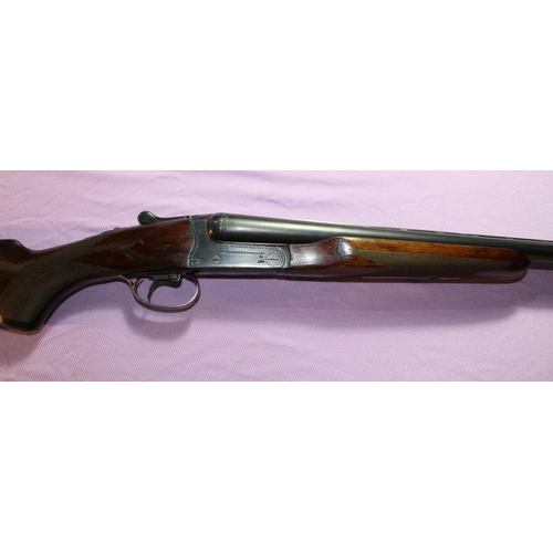 421 - Aya 12B side by side single selective trigger ejector shotgun, 28