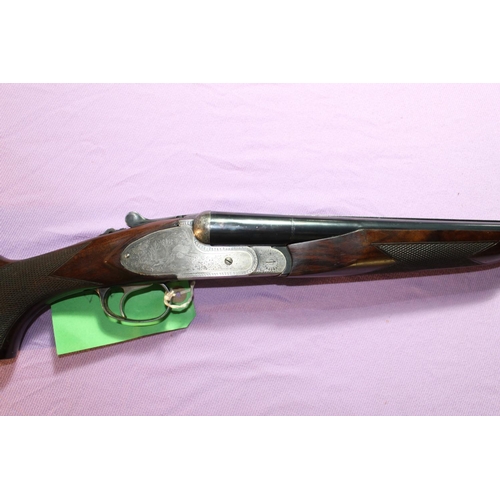 422 - Zabala 12B sidelock ejector shotgun with 3