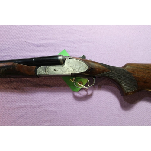 422 - Zabala 12B sidelock ejector shotgun with 3