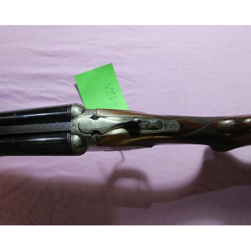 422 - Zabala 12B sidelock ejector shotgun with 3