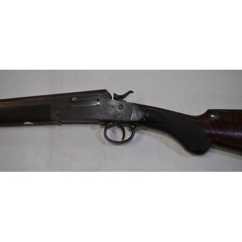 398 - Converted Rook and Rabbit T Bland 410 gauge single barrel shot gun. Serial No 14600. Barrel length 2... 