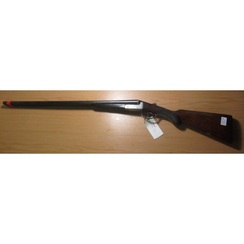 439 - Midland Gun Co 12B side by side shotgun serial no.95281 and a Ligano 12B side by side shotgun serial... 