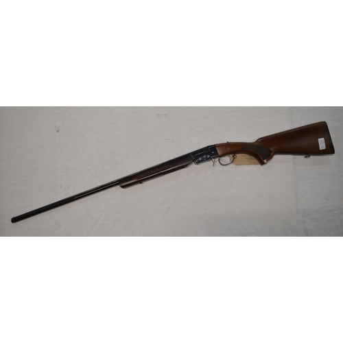 444C - A Morgan 410 single barrel shotgun, non ejector, serial no S4006. Shotgun license required.