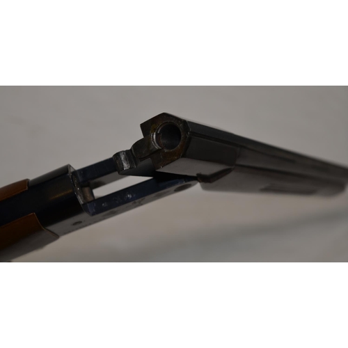 444C - A Morgan 410 single barrel shotgun, non ejector, serial no S4006. Shotgun license required.