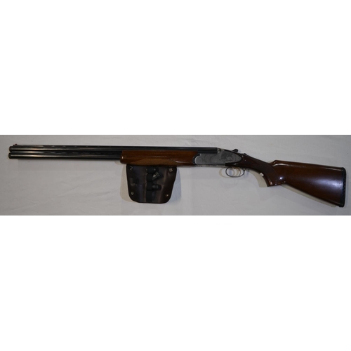 326 - A Rizzini 12 gauge O/U double barrelled shot gun. Serial 57956, with multi-chokes. Barrell length 28... 