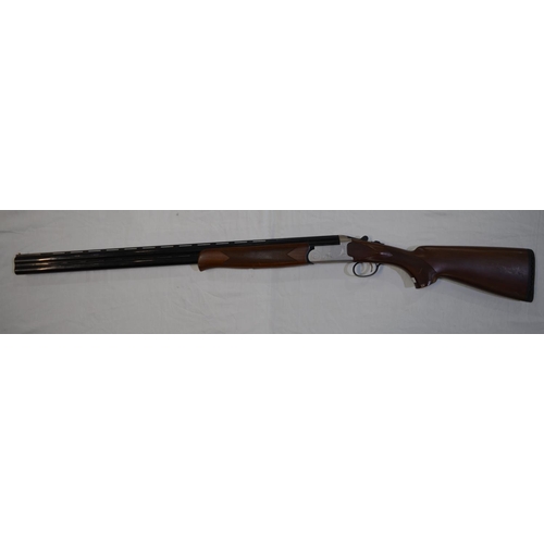 335 - A Tornado 20 gauge O/U double barrelled shot gun. Serial No B3761. Barrel length 28'. Overall 45.5'.... 