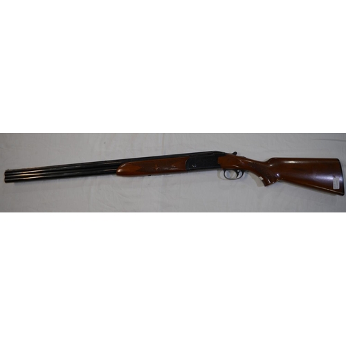 339 - A Valmet 12 gauge O/U double barrelled shot gun. Serial No 103551. Barrell length 28'. Overall 45'.
... 