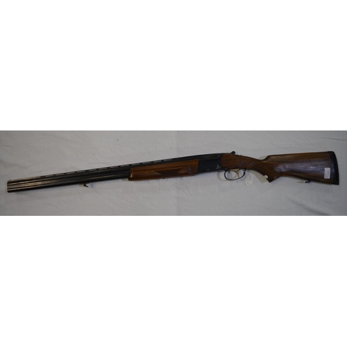 340 - A Baikal 20 gauge O/U double barrelled shot gun. Serial No 022704939B. Barrell length 28'. Overall 4... 