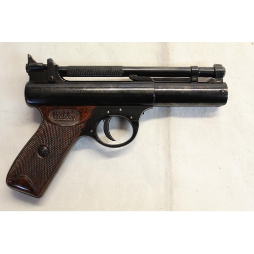 479 - Webley Premier over lever .177 air pistol SN:232 in good condition