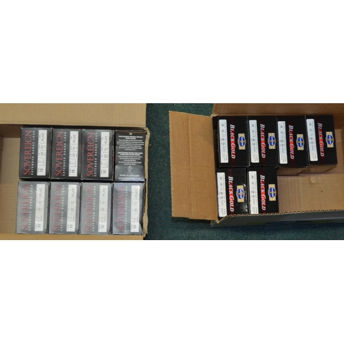 517 - 150 Black Gold and 200 Sovereign gamebore cartridges in original boxes.