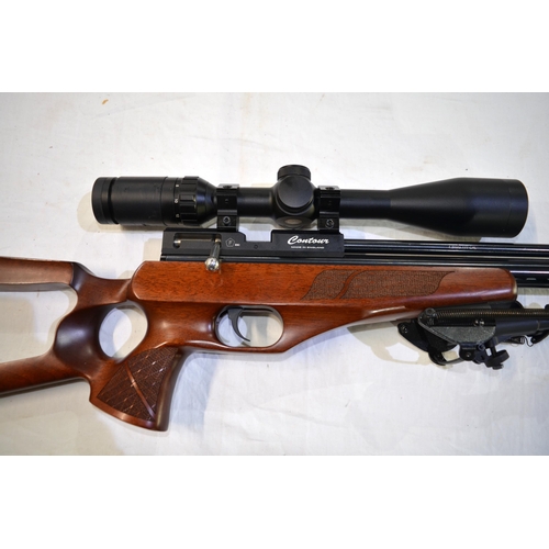 504 - A Brocock Contour .177 compressed air competition sporting air rifle, serial number 8227, max pressu... 