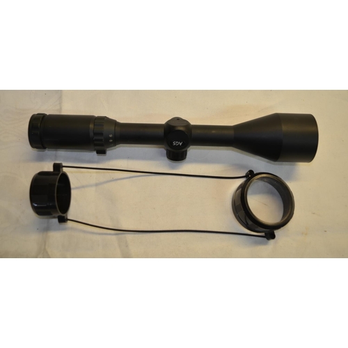 247 - AGS telescopic sight, 3.9x50MD2 with lens covers (lacking mounts)