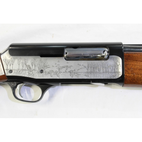 372 - A Franchi semi automatic 12 gauge single barrel shot gun. Serial No B98995. Barrell length 25'. Over... 