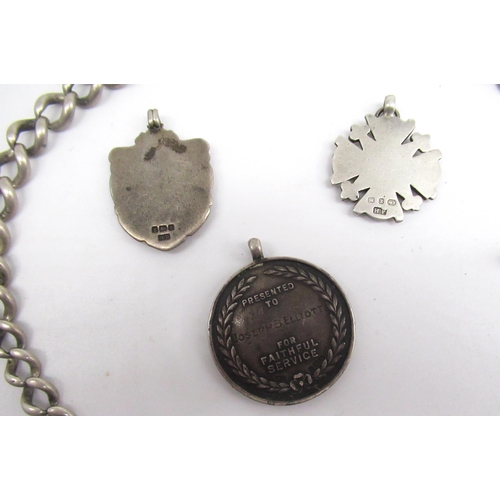 59 - Hallmarked Sterling silver Golden Jubilee Ashmore Benson Pease & Co. Ltd Stockton 1885-1935 medal fo... 