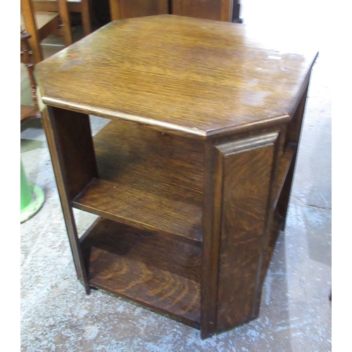 701 - 1930s Oak full front bureau above two drawers trestle base with bulbous supports(69cm x 42.5cm x app... 