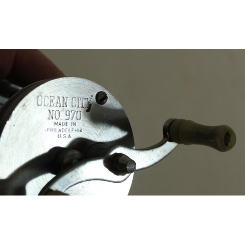 656 - Ocean City no. 970 bait casting reel