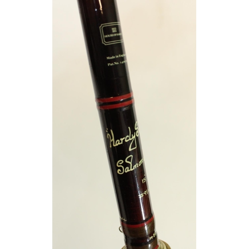 667 - Hardy Sovereign Four Section Salmon Fly Rod 4.57m with original House of Hardy bag