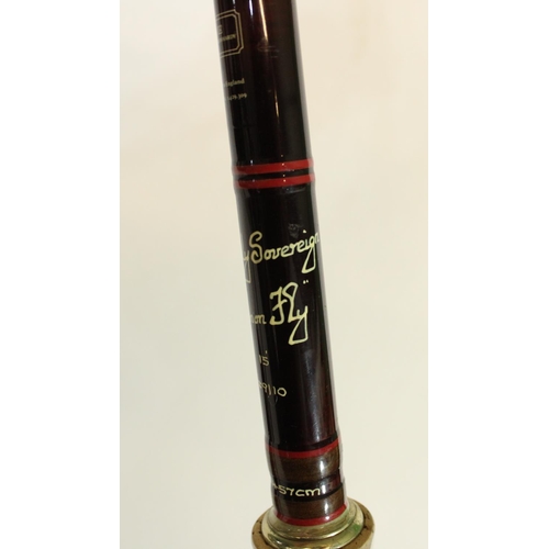 667 - Hardy Sovereign Four Section Salmon Fly Rod 4.57m with original House of Hardy bag