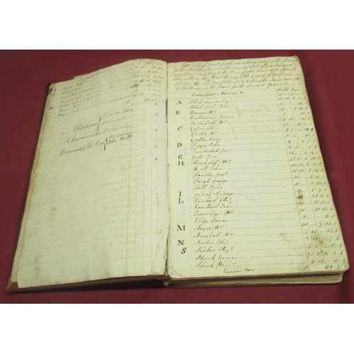 1320 - Poor Rate Assessment Log Book for the Township of North Elmsall in the West Riding of the County of ... 