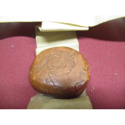 1294 - Indenture 19th Sept. 1599, ' R.Smith to Rd Dawson Conveyance of Sandbody' with wax seal