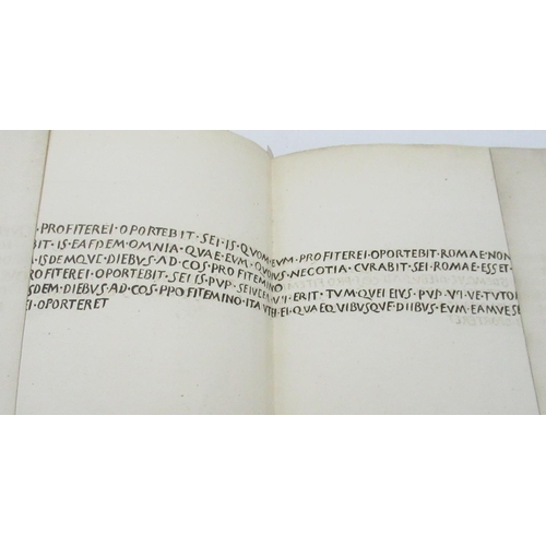 1297 - Carteret Webb (Philip) An Account of a Copper Table, Containing two inscriptions in the Greek and La... 